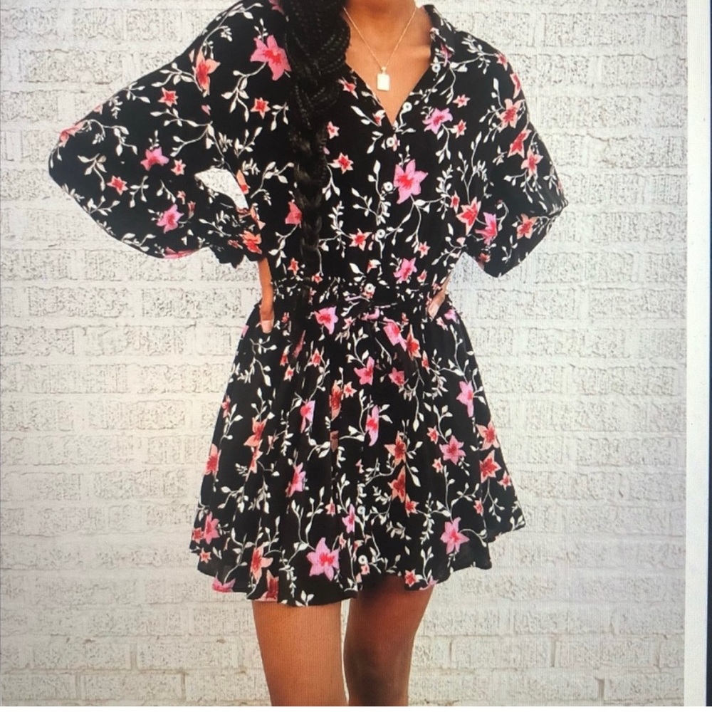 NWOT Free People Floral Dress